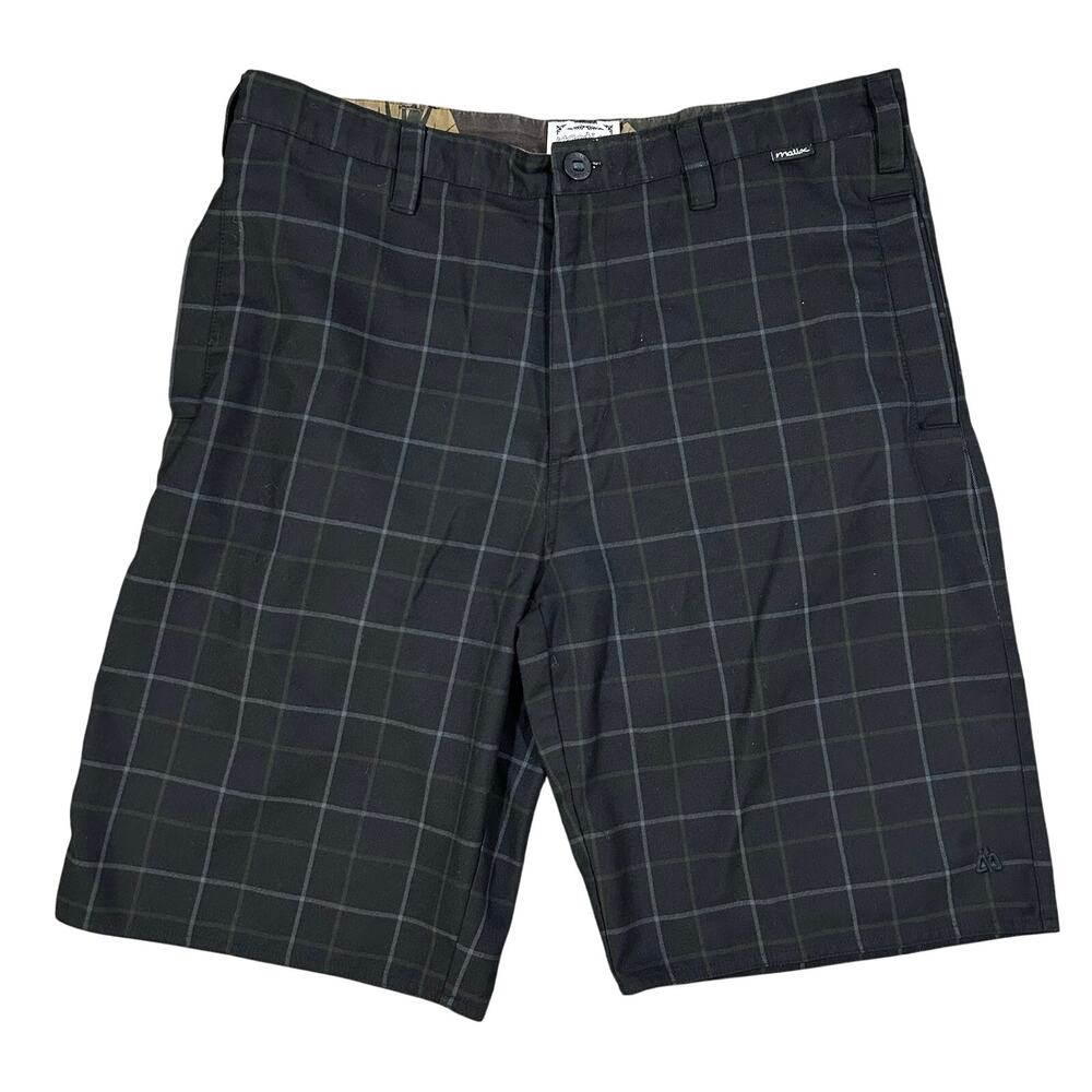 Vintage Y2K Matix Plaid Shorts 34 Waist Skateboarding Grunge Baggy Surf
